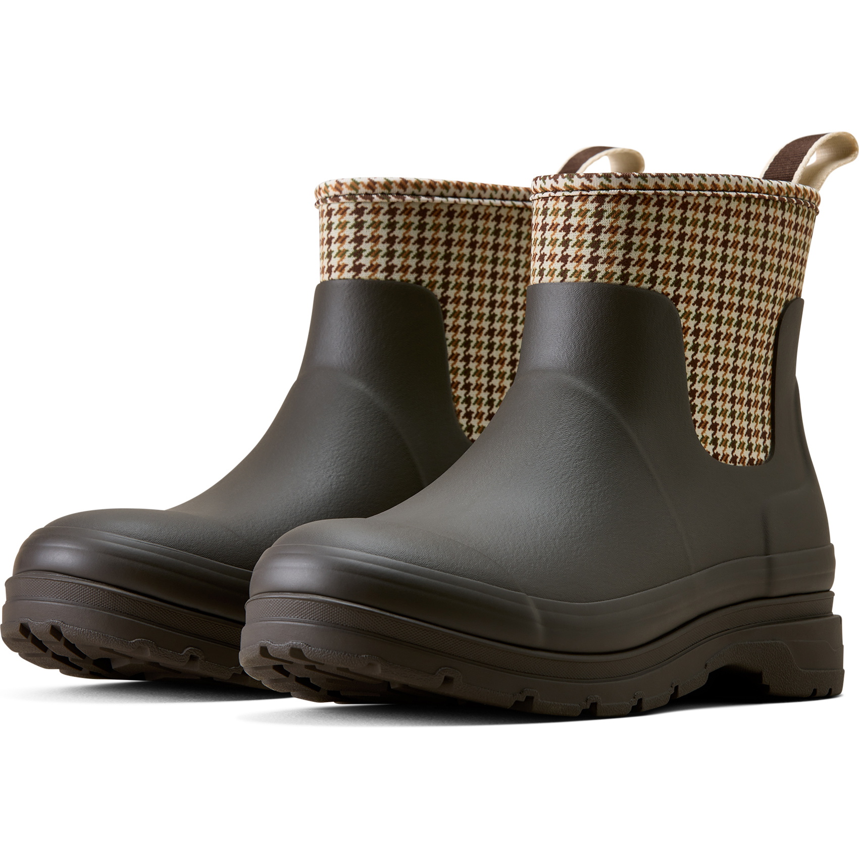 2026 Ariat Womens Kelmarsh Shortie Rubber Boot 10080427 - Chocolate